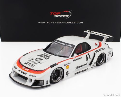 MAZDA  RX-7 (FD3S) LB WORKS SUPER SILHOUETTE N 41 RACING 2006  WHITE