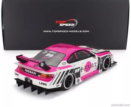 NISSAN  SILVIA (S15) LB SUPER SILHOUETTE N 99 AUTO FINESSSE SEMA 2023  WHITE BLACK PINK