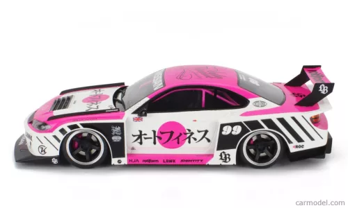 NISSAN  SILVIA (S15) LB SUPER SILHOUETTE N 99 AUTO FINESSSE SEMA 2023  WHITE BLACK PINK