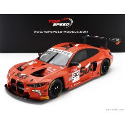   BMW  4-SERIES M4 GT3 TEAM BMW WRT N 30 WINNER 8h IGTC INDY 2023 SHELDON VAN DER LINDE - DRIES VANTHOOR - PHILIPPE ENG  ORANGE BLACK