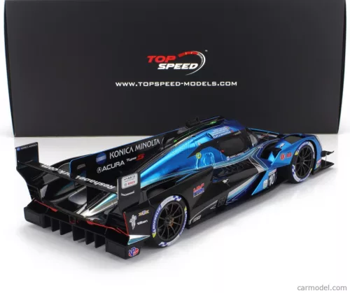 ACURA  ARX-06 GTP 2.4L TWIN TURBO V6 TEAM WAYNE TAYLOR RACING ANDRETTI N 10 IMSA 24h DAYTONA 2024 FILIPE ALBUQUERQUE - RICKY TAYLOR - BRENDON HARTLEY - MARCUS ERICSSON  BLUE BLACK