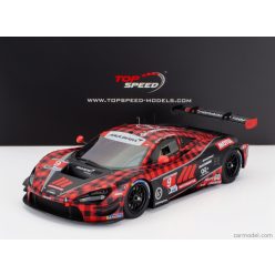   McLAREN  720S GT3 EVO 4.0L TURBO V8 TEAM PFAFF MOTORSPORT N 9 IMSA CHEVROLET GRAND PRIX 2024 OLIVER JARVIS - MARVIN KIRCHHOFER  RED BLACK