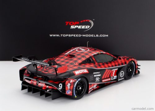 McLAREN  720S GT3 EVO 4.0L TURBO V8 TEAM PFAFF MOTORSPORT N 9 IMSA CHEVROLET GRAND PRIX 2024 OLIVER JARVIS - MARVIN KIRCHHOFER  RED BLACK