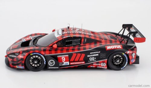 McLAREN  720S GT3 EVO 4.0L TURBO V8 TEAM PFAFF MOTORSPORT N 9 IMSA CHEVROLET GRAND PRIX 2024 OLIVER JARVIS - MARVIN KIRCHHOFER  RED BLACK