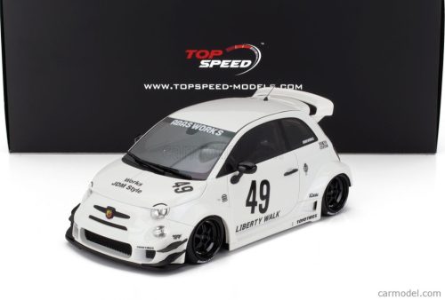 FIAT  500 ABARTH 595 LB WORKS N 49 ABAS 2024  WHITE