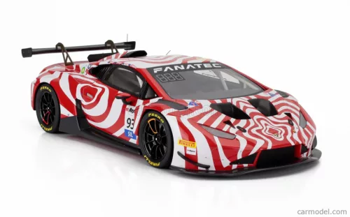 LAMBORGHINI  HURACAN GT3 EVO2 5.2L V10 TEAM WALL RACING N 93 12h BATHURST 2024 TONY D'ALBERTO - ADRIAN DEITZ - GRANT DENYER - DAVID WALL  WHITE RED
