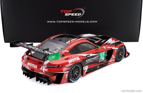 MERCEDES BENZ  AMG GT3 6.2L V8 TEAM KORTHOFF MOTORSPORTS N 32 IMSA 24h DAYTONA 2025 SETH LUCAS - KENTON KOCH - MAXIMILIAN GOETZ - DANIEL MORAD  RED BLACK WHITE