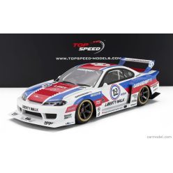   NISSAN  SILVIA (S15) LB SUPER SILHOUETTE N 12 LIBERTY WALK 2025  WHITE RED BLUE