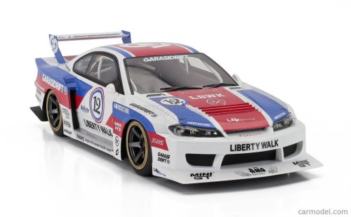 NISSAN  SILVIA (S15) LB SUPER SILHOUETTE N 12 LIBERTY WALK 2025  WHITE RED BLUE