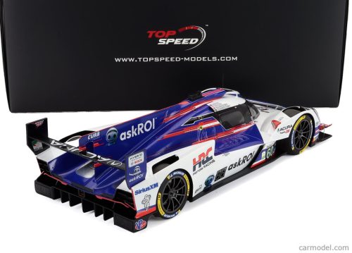 ACURA  ARX-06 GTP 2.4L TWIN TURBO V6 TEAM MEYER SHANK RACING N 60 IMSA 24h DAYTONA 2025 COLIN BRAUN - TOM BLOMQVIST - SCOTT DIXON  WHITE BLUE