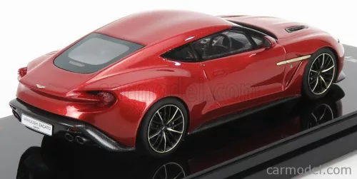 ASTON MARTIN  VANQUISH ZAGATO COUPE 2017  LAVA RED MET