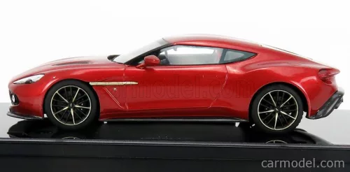 ASTON MARTIN  VANQUISH ZAGATO COUPE 2017  LAVA RED MET