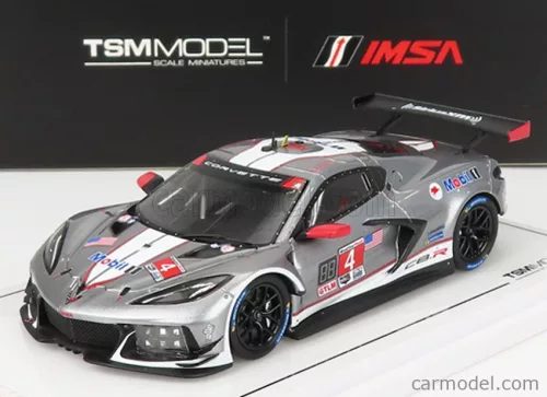 CHEVROLET  C8.R 5.5L V8 TEAM CORVETTE RACING N 4 12h SEBRING 2021 T.MILNER - N.TANDY - A.SIMS  SILVER