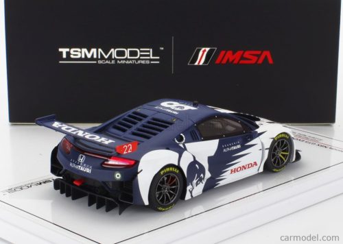 HONDA  NSX GT3 EVO TEAM ALPHA TAURI N 0 RED BULL FORMULA NURBURGRING 2023 YUKI TSUNODA  WHITE BLUE
