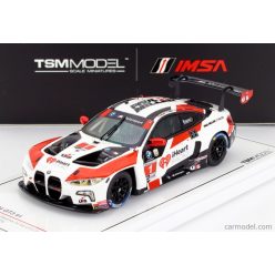   BMW  4-SERIES M4 GT3 3.0L TWIN TURBO TEAM PAUL MILLER RACING N 1 3rd GTD PRO CLASS IMSA 24h DAYTONA 2024 BRYAN SELLERS - MADISON SNOW - NEIL VERHAGEN - SHELDON VAN DER LINDE  WHITE RED BLACK