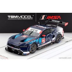   FORD USA  MUSTANG GT3 5.4L V8 TEAM MULTIMAC MOTORSPORT N 64 IMSA 24h DAYTONA 2024 CHRISTOPHER MIES - MIKE ROCKENFELLER - HARRY TINCKNELL  BLUE