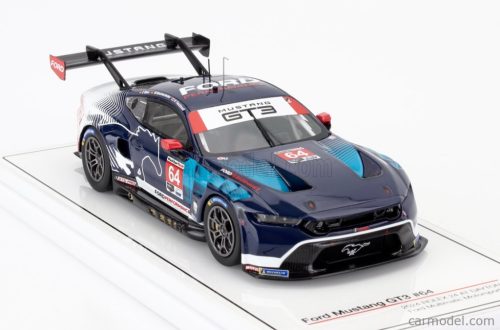FORD USA  MUSTANG GT3 5.4L V8 TEAM MULTIMAC MOTORSPORT N 64 IMSA 24h DAYTONA 2024 CHRISTOPHER MIES - MIKE ROCKENFELLER - HARRY TINCKNELL  BLUE