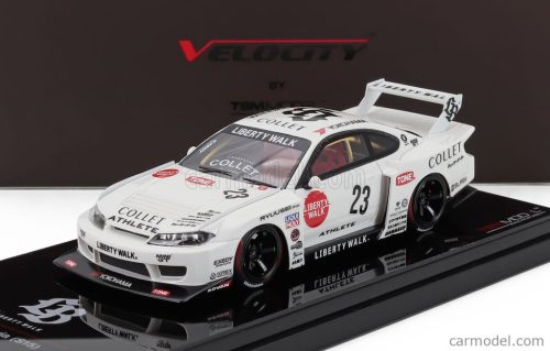 NISSAN  SILVIA (S15) COUPE N 23 LB SUPER SILHOUETTE ATHLETE 2024  WHITE