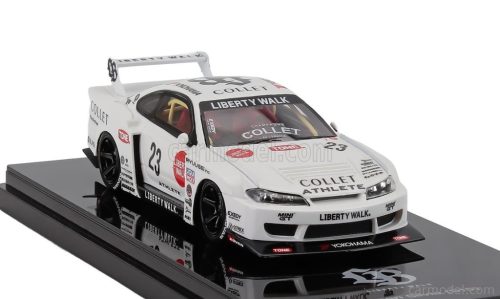 NISSAN  SILVIA (S15) COUPE N 23 LB SUPER SILHOUETTE ATHLETE 2024  WHITE
