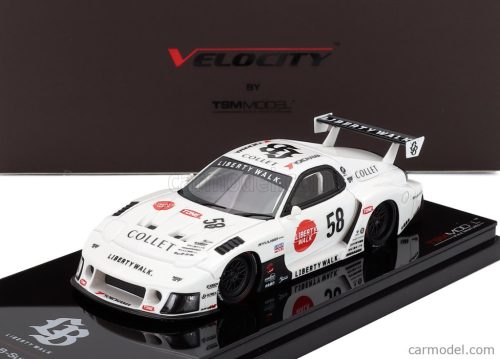 MAZDA  RX-7 (FD3S) N 58 LB SUPER SILHOUETTE COLLET ATHLETE 2024  WHITE