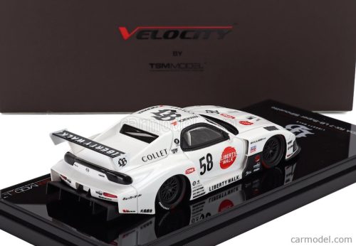 MAZDA  RX-7 (FD3S) N 58 LB SUPER SILHOUETTE COLLET ATHLETE 2024  WHITE