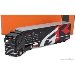   SCANIA  S-SERIES TRUCK CAR TRANSPORTER TEAM TOYOTA GR RACING RALLY 2024  BLACK