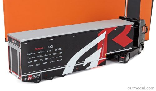 SCANIA  S-SERIES TRUCK CAR TRANSPORTER TEAM TOYOTA GR RACING RALLY 2024  BLACK