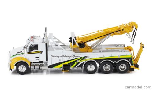 KENWORTH  T880 WRECKER TRACTOR TRUCK 4-ASSI 2018 - CARRO ATTREZZI - WRECKER ROAD SERVICE  WHITE YELLOW