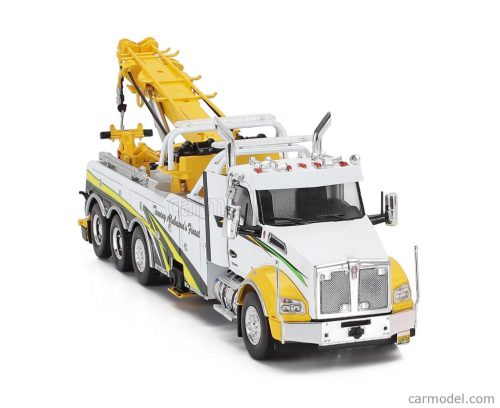 KENWORTH  T880 WRECKER TRACTOR TRUCK 4-ASSI 2018 - CARRO ATTREZZI - WRECKER ROAD SERVICE  WHITE YELLOW