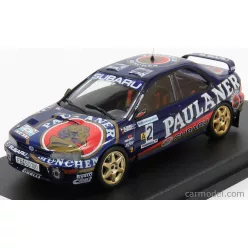   SUBARU  IMPREZA PAULANER N 2 WINNER RALLY SUMAVA 1997 A.KREMER - S.BEHLING  BLUE