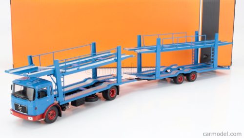 MAN  19.320 TRUCK CAR TRANSPORTER 1970  BLUE RED