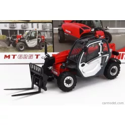   MANITOU  MT625T COMFORT TELESCOPIC TRACTOR - ELEVATORE  RED SILVER