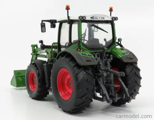 FENDT  516 VARIO TRACTOR WITH 4 X 80 CARGOPROFI FRONT LOADER 2016  GREEN WHITE