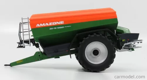 TRAILER  AMAZONE ZG-TS 10001 PROFIS-PRO MANURE SPREADERS - SPARGILETAME  GREEN ORANGE