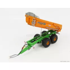   JOSKIN  SILO-CARGO TRANSKTP 22/50 OPEN TRAILER FOR TRACTOR 2004  ORANGE GREEN