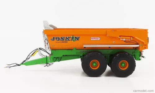 JOSKIN  SILO-CARGO TRANSKTP 22/50 OPEN TRAILER FOR TRACTOR 2004  ORANGE GREEN