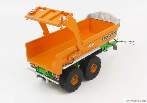 JOSKIN  SILO-CARGO TRANSKTP 22/50 OPEN TRAILER FOR TRACTOR 2004  ORANGE GREEN
