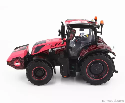NEW HOLLAND  T6.180 TRACTOR METHANE POWER 2022 - GIRO D'ITALIA LIVERY  PINK BLACK