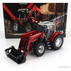   MASSEY FERGUSON  MF5S.115 TRACTOR WITH FRONT LOADER 2022  RED GREY