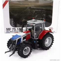MASSEY FERGUSON  MF7S-180 TRACTOR 2022  RED WHITE BLUE