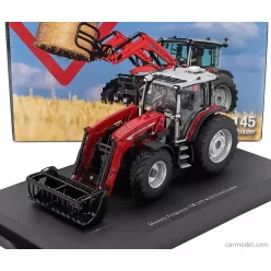   MASSEY FERGUSON  5M.145 TRACTOR WITH FRON LOADER 2020  RED BLACK
