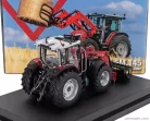 MASSEY FERGUSON  5M.145 TRACTOR WITH FRON LOADER 2020  RED BLACK