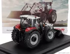 STEYR  4120 TRACTOR PLUS WITH FRONT LOADER 2021  RED WHITE