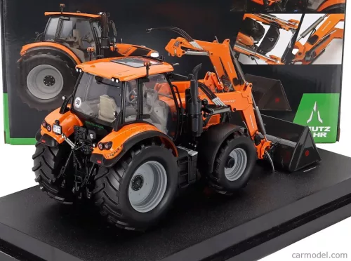 DEUTZ-FAHR  6150.4 TTV TRACTOR WITH FZ 47-23 FRONT LOADER 2018  ORANGE BLACK