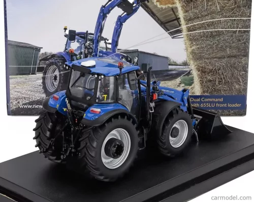 NEW HOLLAND  T5.120 TRACTOR WITH FRONT LOADER 2018  BLUE BLACK