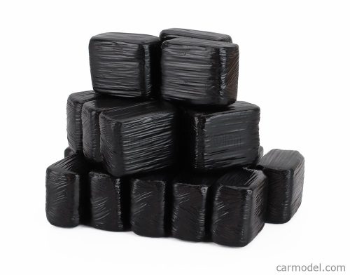 ACCESSORIES  20X BALLA DI FIENO - HAY BALE  BLACK