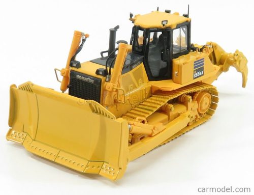 KOMATSU  D155AX BULLDOZER RUSPA CINGOLATA - SCRAPER TRACTOR  YELLOW BLACK