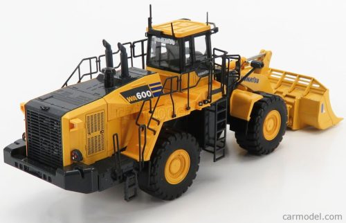 KOMATSU  WA600 RUSPA GOMMATA - SCRAPER TRACTOR  YELLOW BLACK