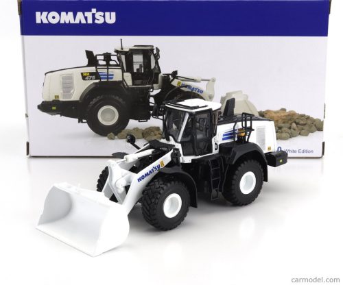 KOMATSU  WA475-10 RUSPA GOMMATA TRACTOR SCRAPER 2010  WHITE BLACK
