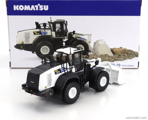 KOMATSU  WA475-10 RUSPA GOMMATA TRACTOR SCRAPER 2010  WHITE BLACK